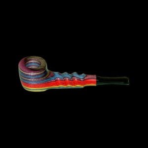 Exotic Wood Tobacco Pipe