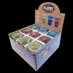 Fujima Glass Cultivar Storage Jar - 9 Pack
