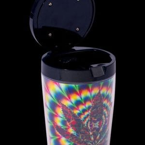 Fujima Glow Leaf Car Ashtray - 6 Pack
