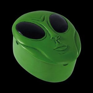 Fujima Green Alien Covered Ashtray