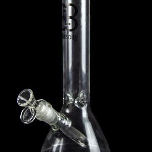 Glasscity Beaker Ice Bong - Black