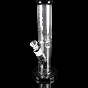 Groove Straight Tube Water Pipe