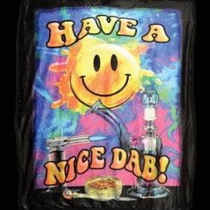 Have a Nice Dab Fleece Large Blanket