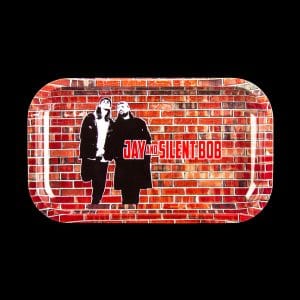Jay and Silent Bob Rolling Tray - Brick Wall
