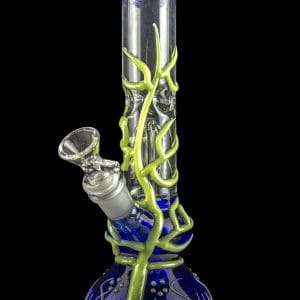 KindVibez Glow In The Dark Water Pipe - Deep Sea