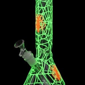 KindVibez Glow In the Dark Water Pipe - Spidey Sense Mulitpak