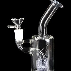 KindVibez Matrix Perc Petite Water Pipe - Orchid