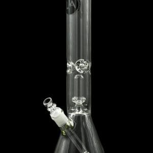 LA Pipes The ""King Bong"" Ultra Heavy 9mm Showerhead Beaker Bong