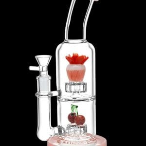 Love Is Fruitful Glass Water Pipe