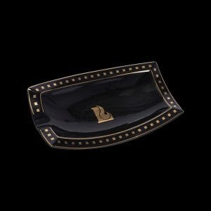Lucienne Curved Rectangle Ceramic Ashtray