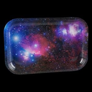 Metal ""Galaxy"" Cosmic Rolling Tray