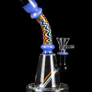 Mini Water Pipe with Wig Wag Neck