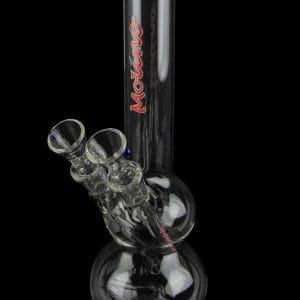 Molino Glass Double Shooter Party Bong