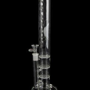 Molino Glass Stemless Triple Disc Perc Bong