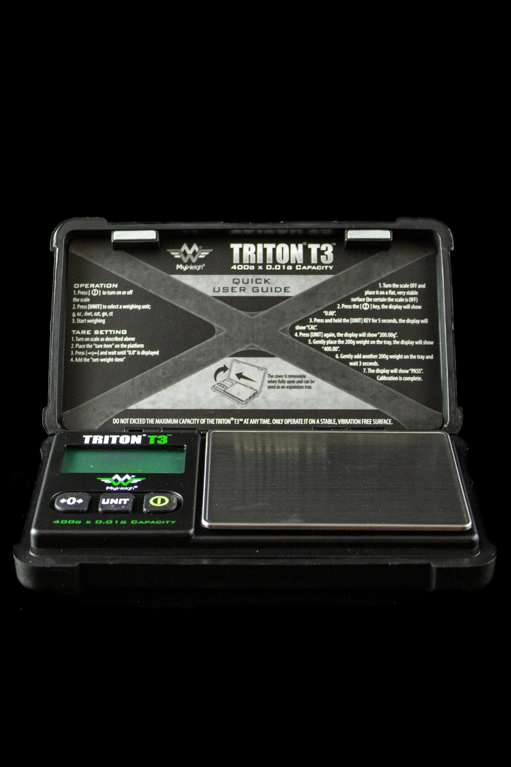 MyWeigh Triton T3 0.01g Capacity Rubberized Scale