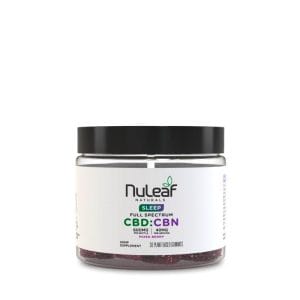 NuLeaf Naturals SLEEP - CBD:CBN Gummies - Mixed Berry / 30 count / Single Unit