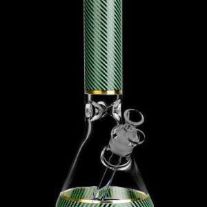 Pattern Beaker Water Bong - Huffy
