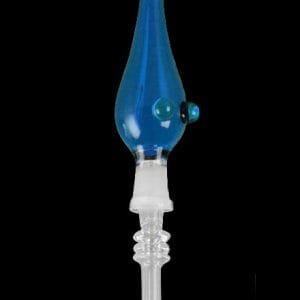 Portable Glass Dab Straw with Quartz Tip