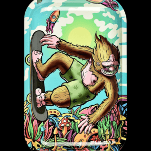 Pulsar Artist Series Metal Rolling Tray - Yeti McShreddy