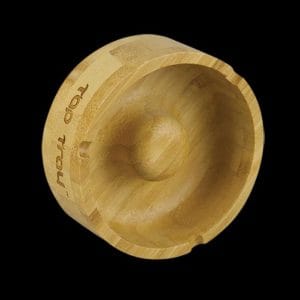 Pulsar Bamboo Tap Tray Basic Round Ashtray
