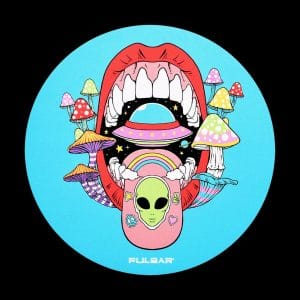 Pulsar DabPadz Round Fabric Top Dab Mat | Drop Time