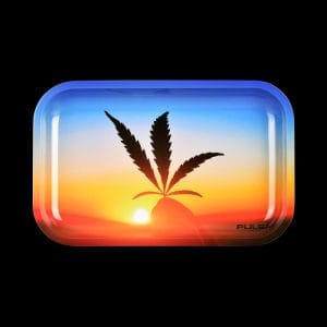 Pulsar Metal Rolling Tray - Leafy Sunset