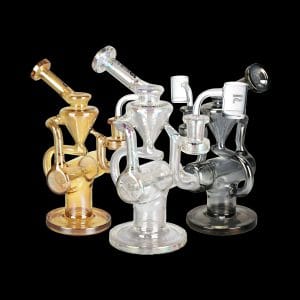 Pulsar Metallic Inline Recycler Dab Rig