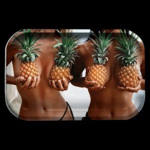 Pulsar ""Pineapple"" Metal Rolling Tray