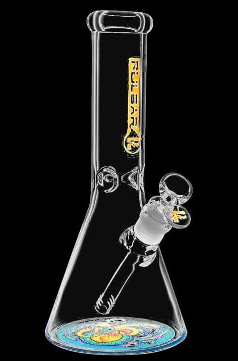 Pulsar Psychedelic Octopus Beaker Water Pipe
