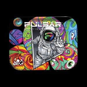 Pulsar ""Psychedelic Spaceman"" Large Rolling Tray
