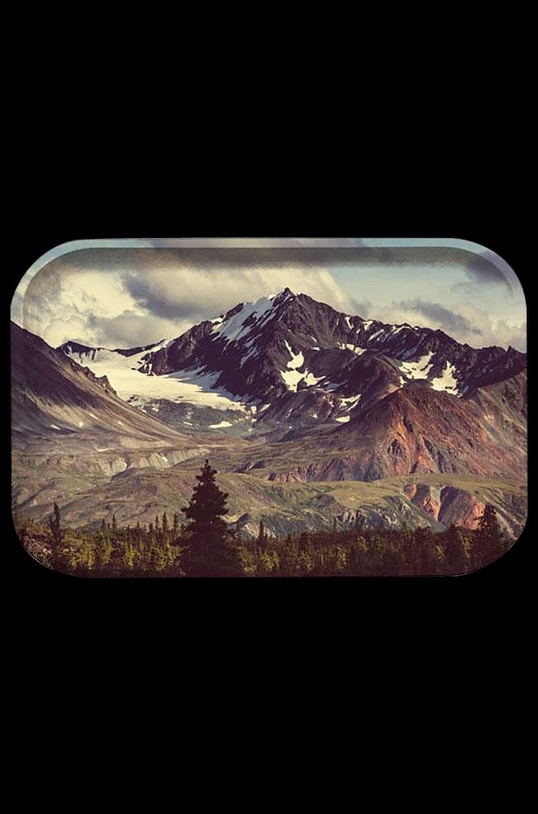 Pulsar Snowy Peaks Metal Rolling Tray