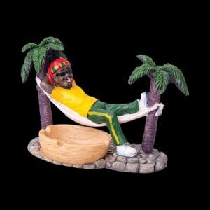 Rasta Man in Hammock Ashtray