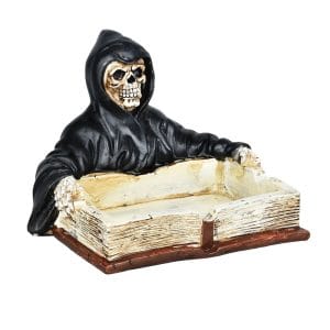 Reaper Than Thou Ceramic Ashtray - 4.75"" x 3""