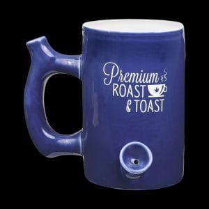 Roast & Toast Premium Coffee Mug with Built in Pipe