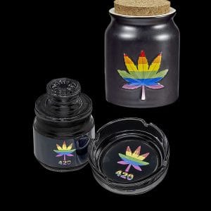 Roast & Toast Rainbow Leaf Stash and Ash Bundle
