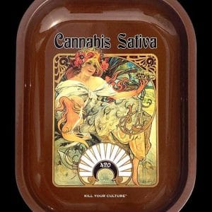 Rolling Tray - Cannabis Sativa