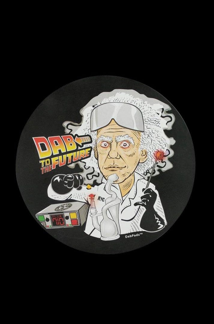Round Dab Mat - Dab to the Future