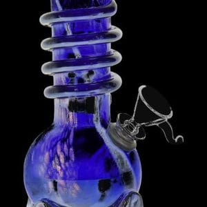 Ruffled Bottom Soft Glass Water Pipe
