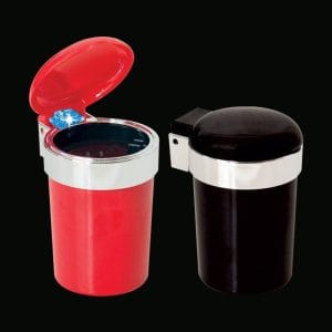 Self Extinguishing LED Ashtray - 12 Pack
