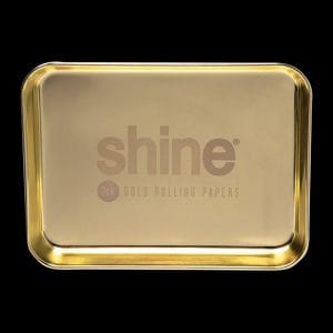 Shine Gold Rolling Tray