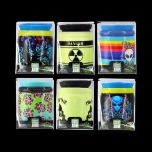 Smokezilla SmellProof Ceramic Storage Jars - 6 Pack