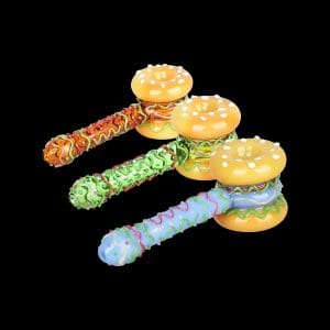 Snack Attack Cheeseburger Hand Pipe