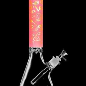 Space Travel Neon Bright Water Pipe