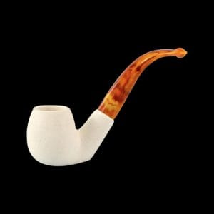 Standard ""Sitting Smooth"" Meerschaum Pipe