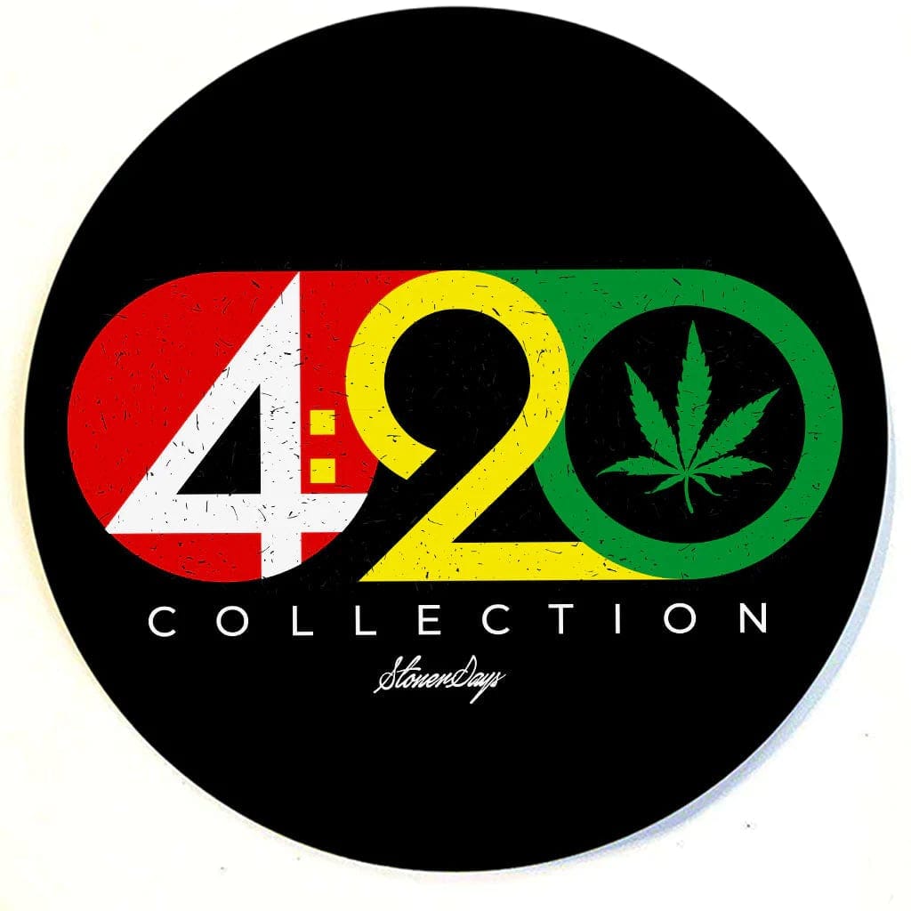 Stonerdays Round Dab Mats - 420 Collection