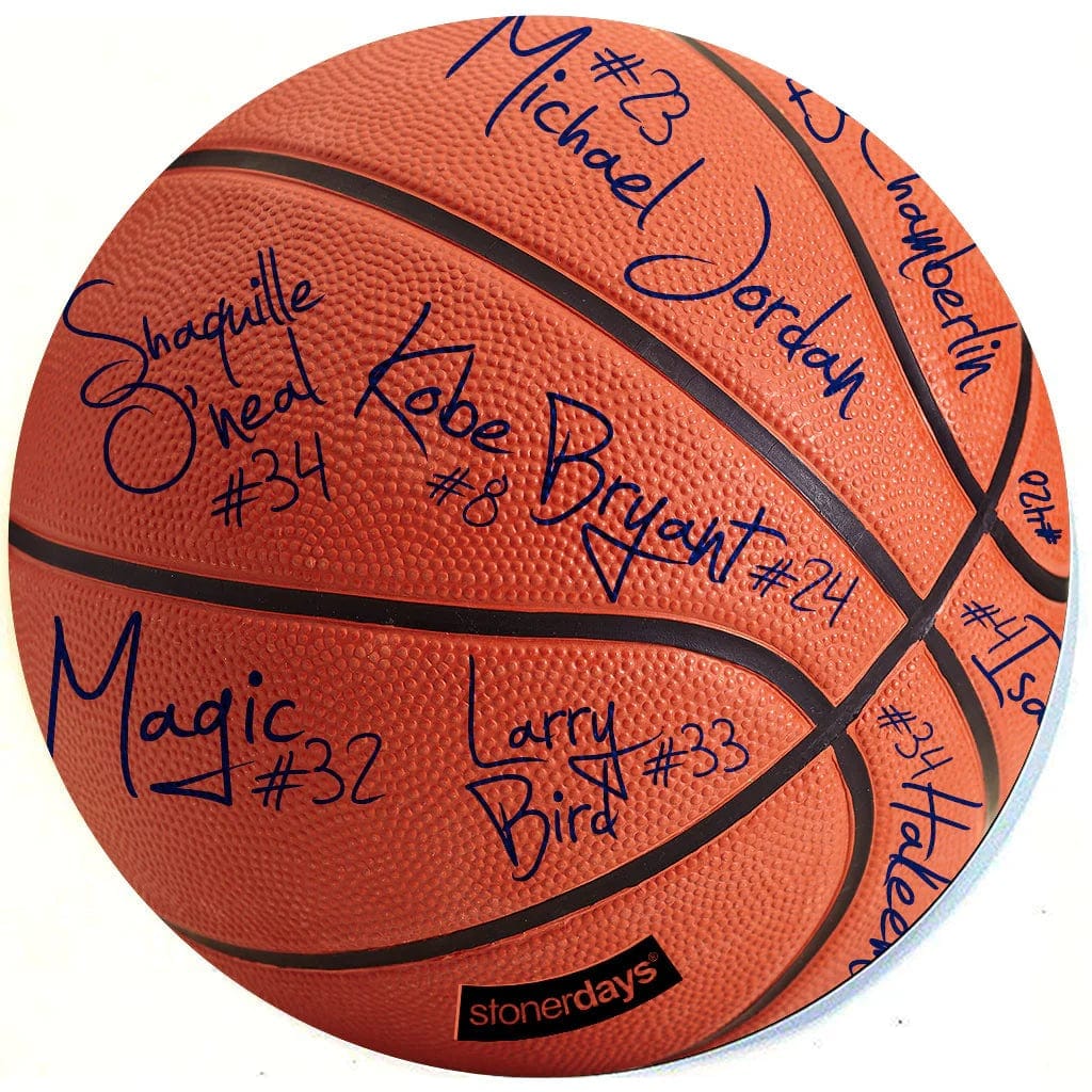 Stonerdays Round Dab Mats - Basketball