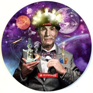 Stonerdays Round Dab Mats - Bill Nye