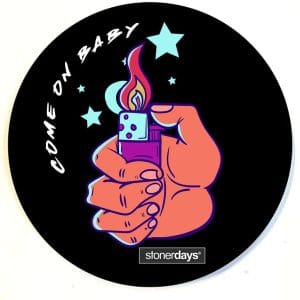Stonerdays Round Dab Mats - Come on Baby