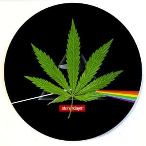Stonerdays Round Dab Mats - Dank Side of The Moon