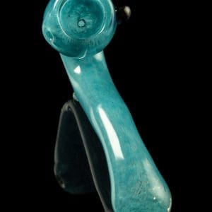 The ""FlowBud"" Colored Frit Sherlock Pipe